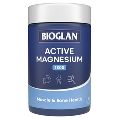 Viên uống bổ sung Magie Bioglan Active Magnesium 1000mg