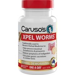 Siro hỗ trợ tẩy giun Carusos Xpel Worms
