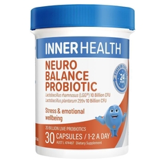 Men vi sinh hỗ trợ cân bằng thần kinh Inner Health Neuro Balance Probiotic