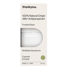 Lăn khử mùi ngăn mồ hôi Thankyou Antiperspirant Roll On Deodorant Refillable