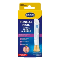 Dung dịch hỗ trợ trị nấm móng Dr.Scholls Fungal Nail 2 in 1 Treat and Shield