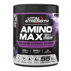 Bột bổ sung axit amin Vital Strength Amino Max EAA Grape