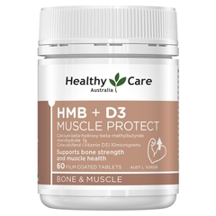 Viên uống hỗ trợ cơ bắp Healthy Care HMB + D3 Muscle Protect