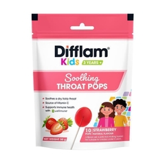 Kẹo ngậm làm dịu cổ họng Difflam Soothing Throat Pops
