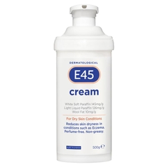 Kem bôi da liễu E45 Dermatological Cream Pump