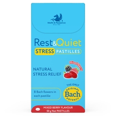 Viên ngậm giúp thư giãn và giảm căng thẳng Rest & Quiet Calm Pastilles