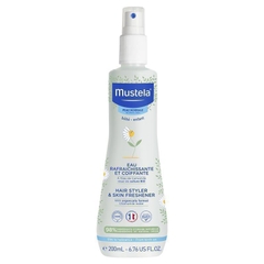 Xịt tạo kiểu tóc và làm mát da Mustela Hair Styler & Skin Freshener
