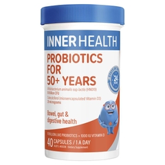 Men vi sinh cho người trên 50 tuổi Inner Health Probiotic for 50+ Years