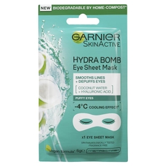 Mặt nạ dưỡng mắt Garnier Hydra Bomb Hyaluronic Acid + Eye Sheet Mask