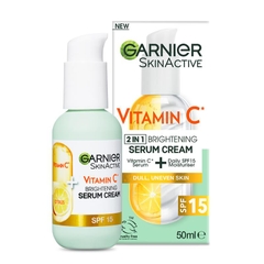 Kem dưỡng sáng da Garnier Skin Active Vitamin C Serum Cream