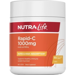 Viên uống bổ sung Vitamin C Nutra-Life Rapid-C 1000mg