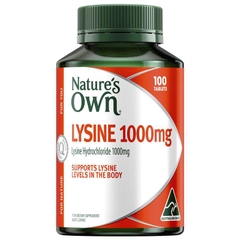 Viên uống bổ sung Lysine Nature's Own Lysine 1000mg