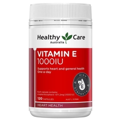 Viên uống bổ sung Vitamin E Healthy Care Vitamin E 1000IU