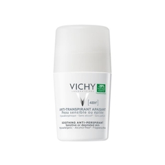 Lăn ngăn mồ hôi dịu nhẹ Vichy Antiperspirant Roll On 48hr Soothing