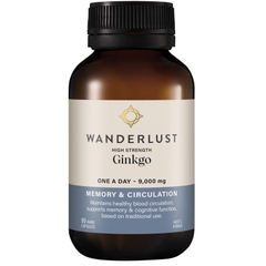 Viên uống bổ não Wanderlust High Strength Gingko