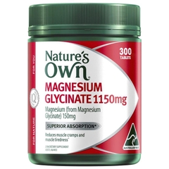 Viên uống bổ sung Magie Nature's Own Magnesium Glycinate