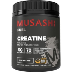 Bột uống hỗ trợ tăng cơ Musashi Creatine Monohydrate