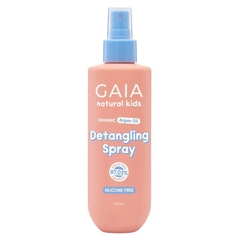 Xịt gỡ rối tóc cho bé Gaia Natural Kids Detangling Spray