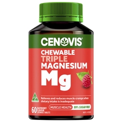 Viên nhai bổ sung Magie Cenovis Magnesium Chewable