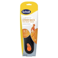 Lót giày chỉnh hình hỗ trợ giảm đau lưng dưới Scholl In Balance Lower Back Orthotic Insole