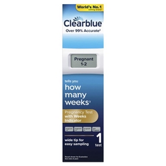 Que thử thai điện tử Clearblue Digital Pregnancy Test Weeks Indicator