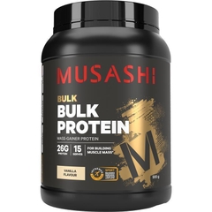 Bột protein hỗ trợ tăng cơ Musashi Bulk Protein