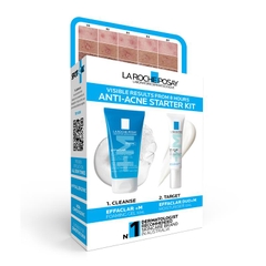 Bộ sản phẩm hỗ trợ giảm mụn La Roche Posay Effaclar M Anti Acne Starter Kit