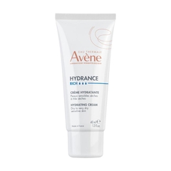Kem dưỡng ẩm cho da mất nước Avene Hydrance Rich Hydrating Cream Moisturiser for dehydrated skin