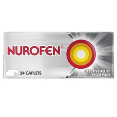 Viên uống giảm đau và kháng viêm Nurofen Pain and Inflammation Relief Ibuprofen 200mg