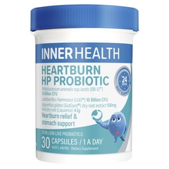 Viên uống men vi sinh hỗ trợ giảm ợ nóng Inner Health Heartburn HP Probiotic