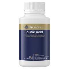 Viên uống BioCeuticals Folinic Acid cho mẹ bầu 120 viên