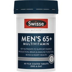 Viên uống vitamin tổng hợp cho nam giới trên 65 tuổi Swisse Men's Multivitamin 65+