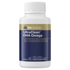 Viên uống bổ não BioCeuticals UltraClean DHA Omega 60 viên