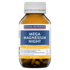 Viên uống hỗ trợ giấc ngủ Ethical Nutrients Mega Magnesium Night