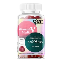 Kẹo dẻo bổ sung vitamin tổng hợp cho nữ GEN Baby Boomer Gummies Women's Multivitamin Tropical