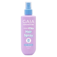 Xịt dưỡng tóc cho bé Gaia Natural Kids Hair Spray