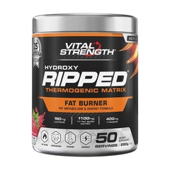 Bột uống hỗ trợ đốt mỡ Vital Strength Ripped Thermo Stack Raspberry