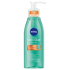 Gel rửa mặt giảm mụn Nivea Derma Skin Clear Wash Gel