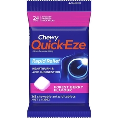 Viên nhai giảm ợ nóng khó tiêu Quick-Eze rapid relief Chewy
