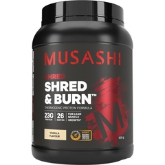 Bột đạm hỗ trợ đốt mỡ Musashi Shred And Burn