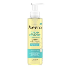 Sữa rửa mặt tạo bọt làm dịu và phục hồi da Aveeno Face Calm and Restore Foaming Cleanser