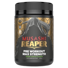 Bột uống hỗ trợ tăng sức mạnh trước khi tập Musashi Reaper Preworkout Max Strength
