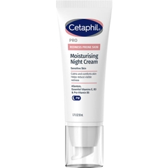 Kem dưỡng ẩm ban đêm cho da mẩn đỏ Cetaphil Pro Redness Prone Skin Moisturising Night Cream