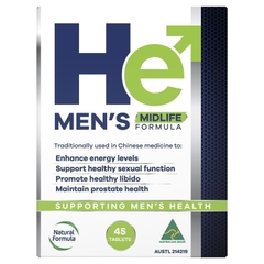 Viên uống hỗ trợ sức khỏe nam giới tuổi trung niên He Men's Midlife Formula