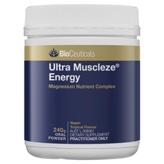 Bột uống hỗ trợ cơ bắp BioCeuticals Ultra Muscleze Energy 240g