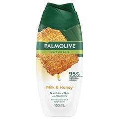 Sữa tắm du lịch Palmolive Naturals Travel Body Wash Milk & Honey Shower Gel