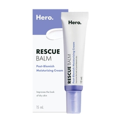 Kem dưỡng ẩm phục hồi da sau mụn Hero Rescue Balm Post Pimple Moisturising Cream