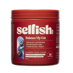Bột hỗ trợ cân bằng đường ruột Selfish Balance My Gut Blueberry Bliss Flavour