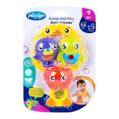 Bộ đồ chơi nhà tắm Playgro Scoop and Play Bath Friends
