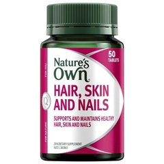 Viên uống hỗ trợ tóc, da và móng Nature's Own Hair Skin & Nails